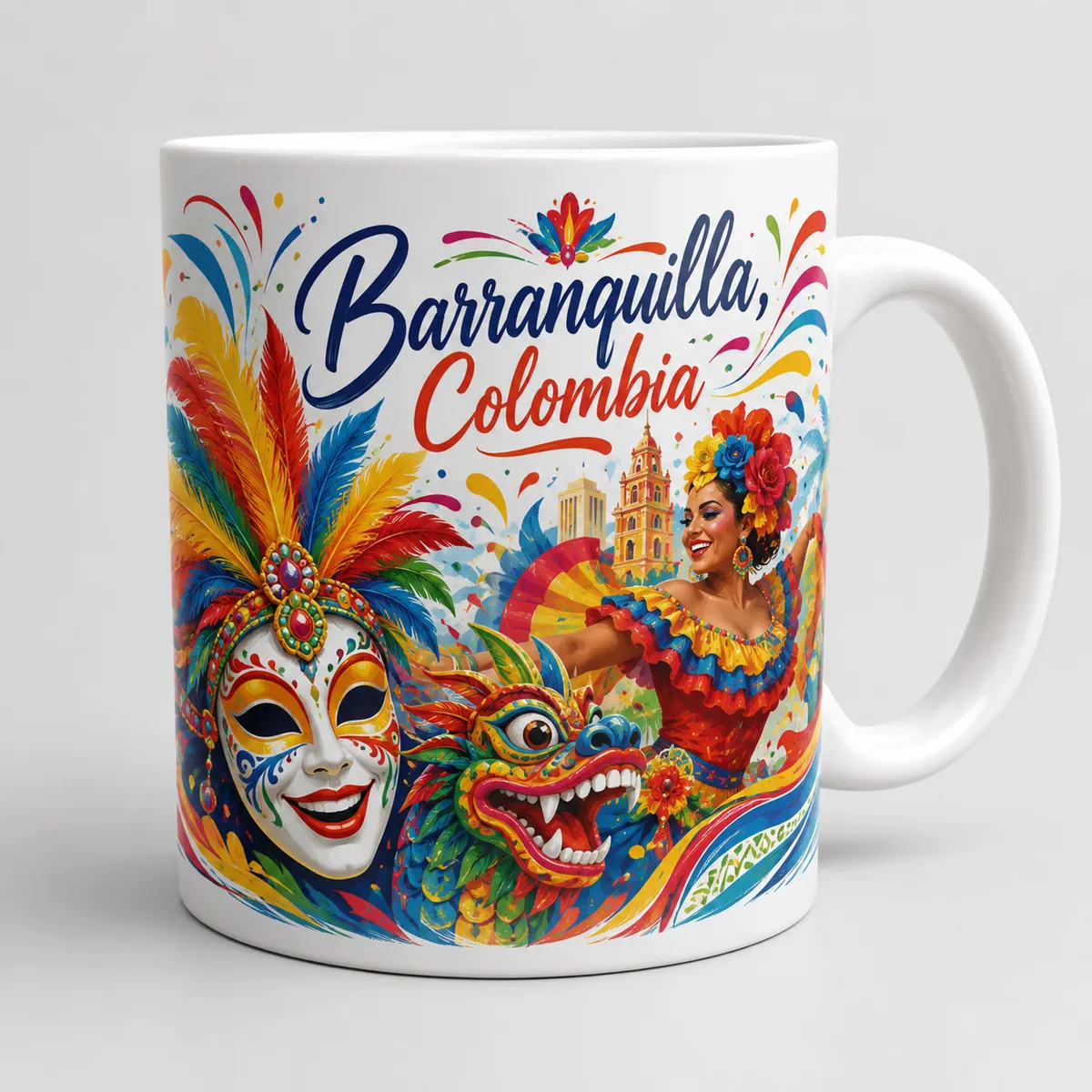 Taza Maravillas Nacionales - Colombia Modelo 10