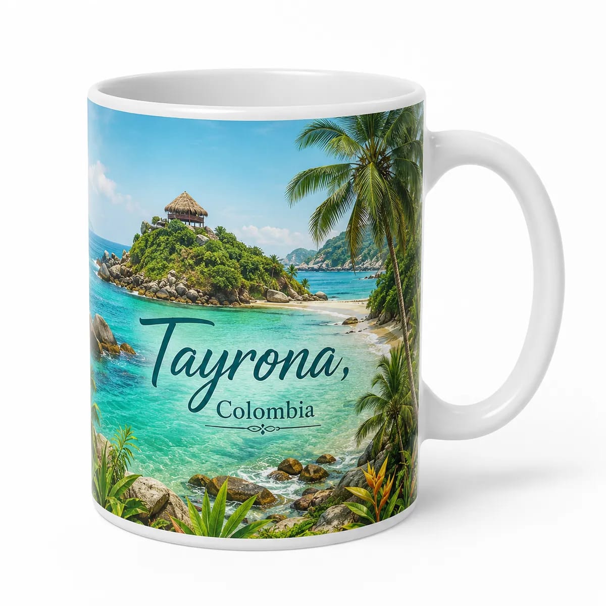Taza Maravillas Nacionales - Colombia Modelo 9