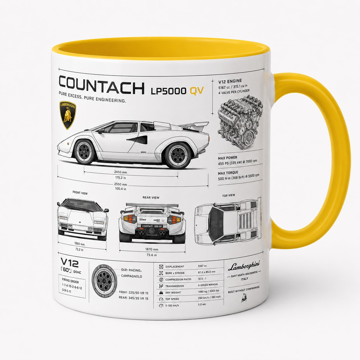 Taza Lamborghini Modelo 03