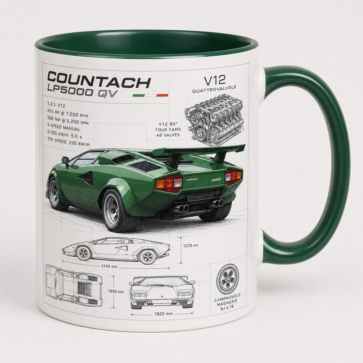 Taza Lamborghini Modelo 08