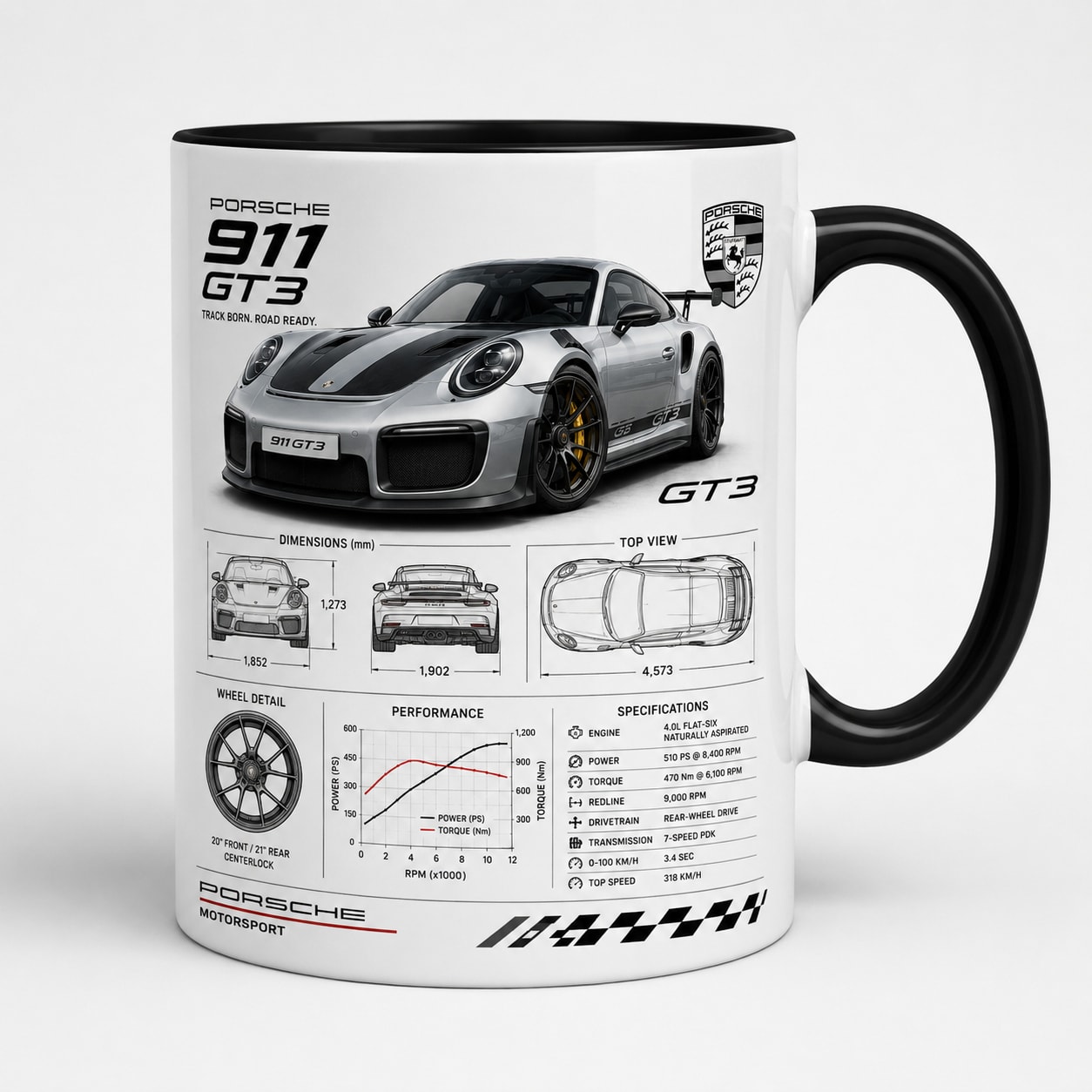 Taza Porsche Modelo 11