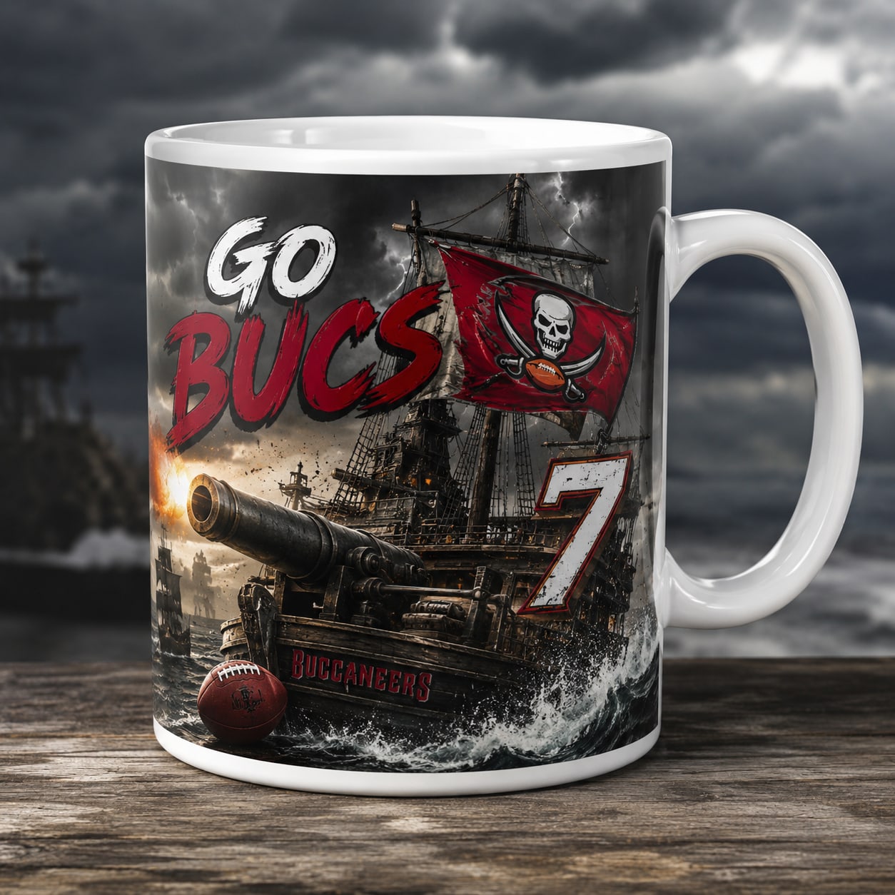 Taza BUCANEERS Modelo 1