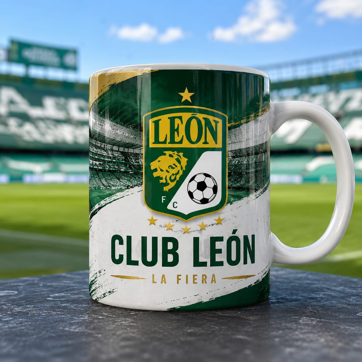 Taza Club León Modelo 2