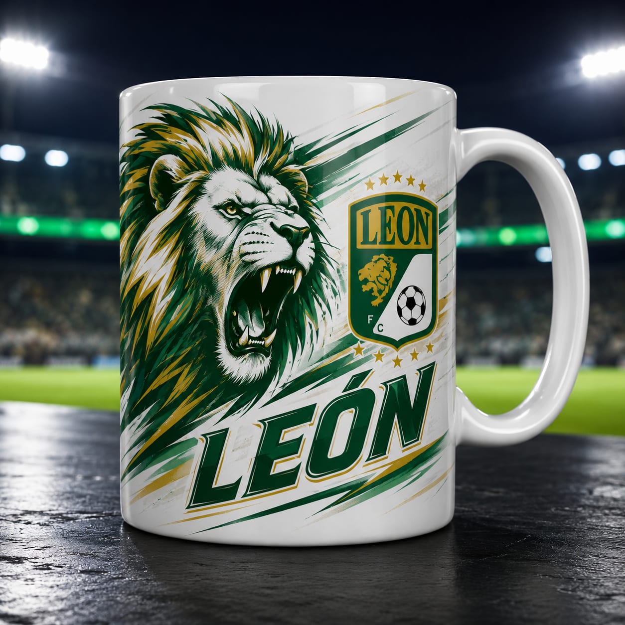 Taza Club León Modelo 3