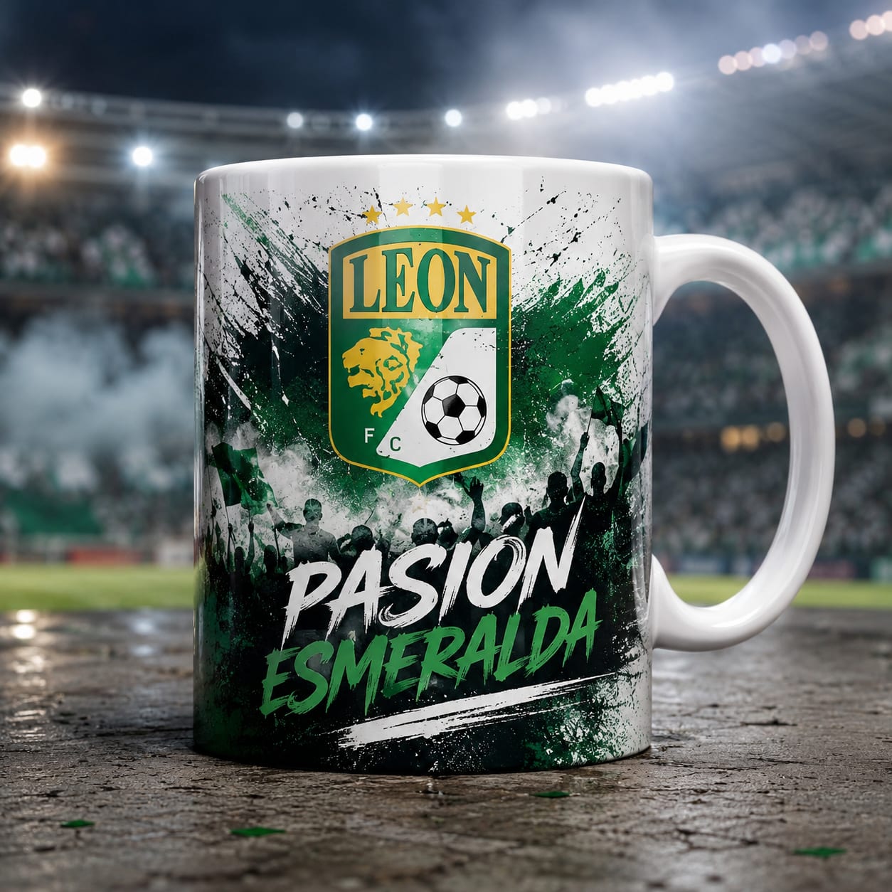Taza Club León Modelo 4
