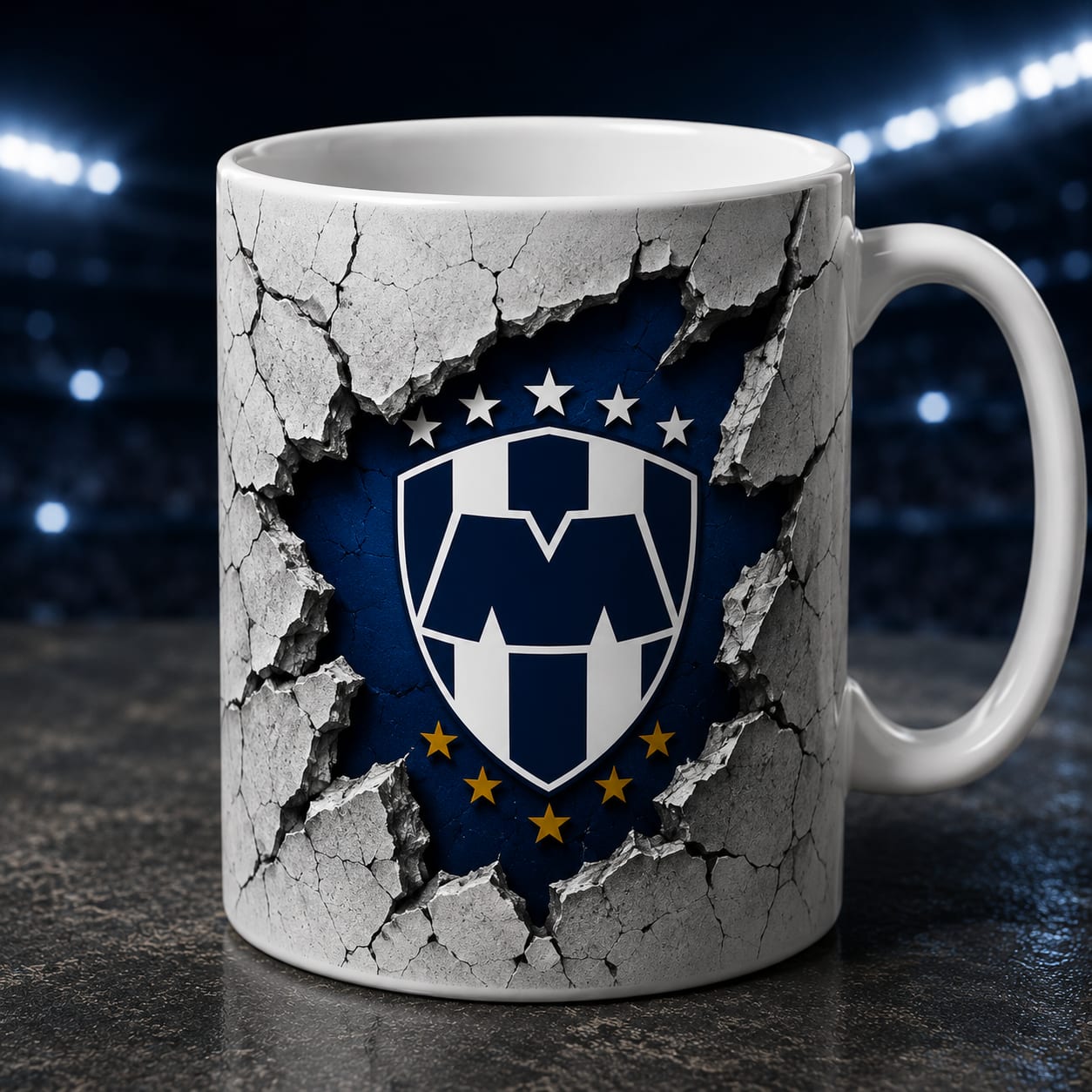 Taza Club Monterrey Modelo 3