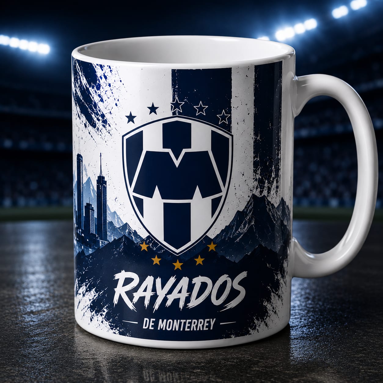 Taza Club Monterrey Modelo 5