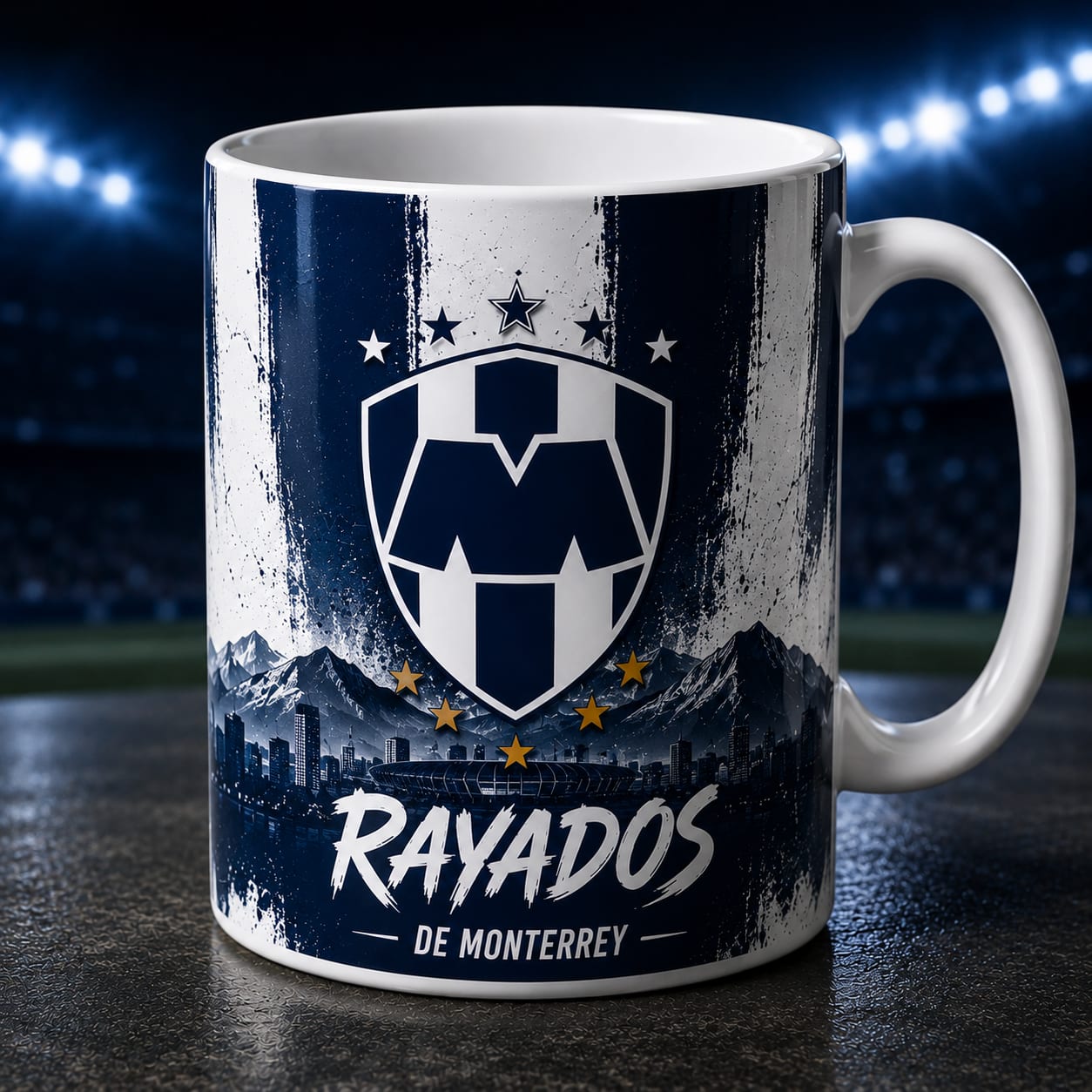 Taza Club Monterrey Modelo 6