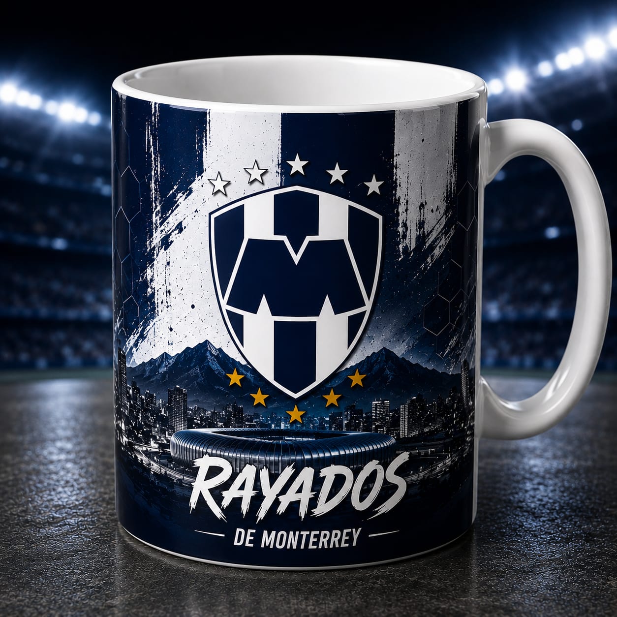 Taza Club Monterrey Modelo 7