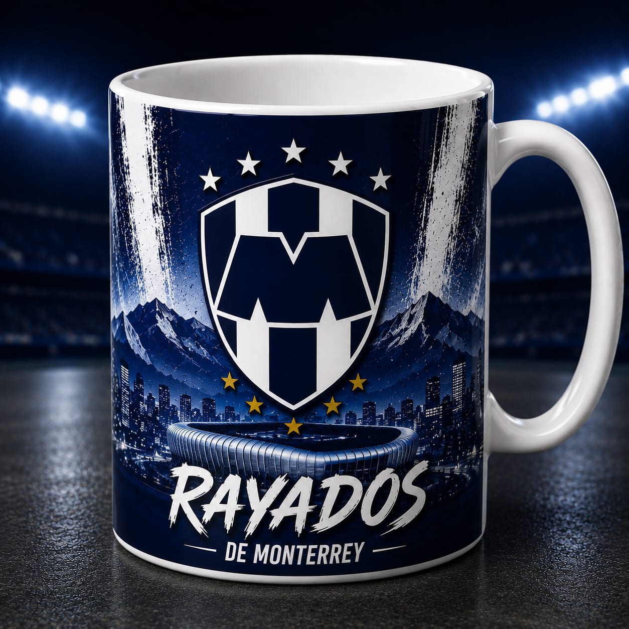 Taza Club Monterrey Modelo 9