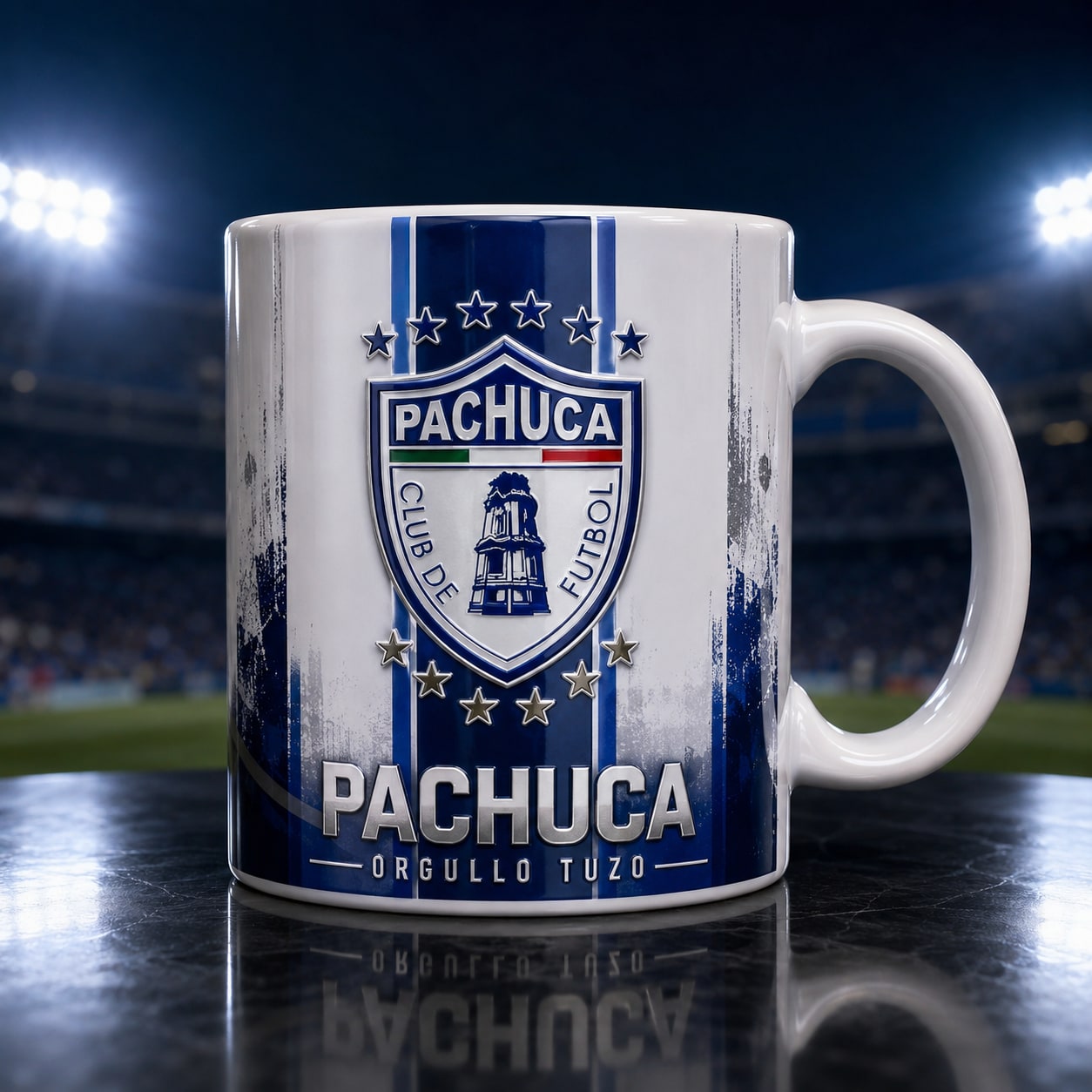 Taza Club Pachuca Modelo 2