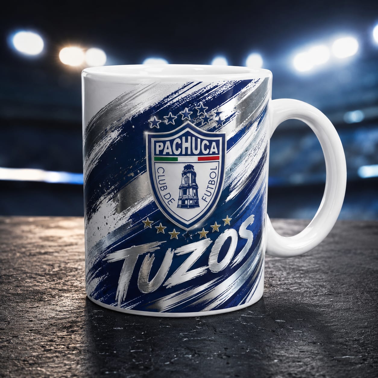 Taza Club Pachuca Modelo 3