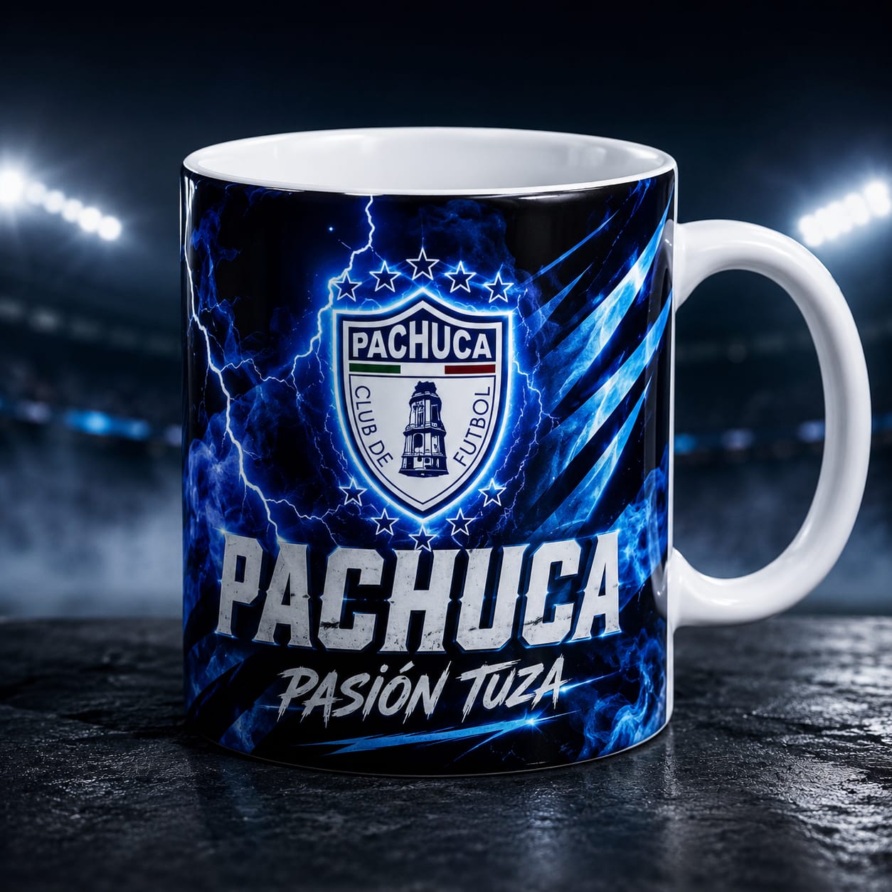 Taza Club Pachuca Modelo 5