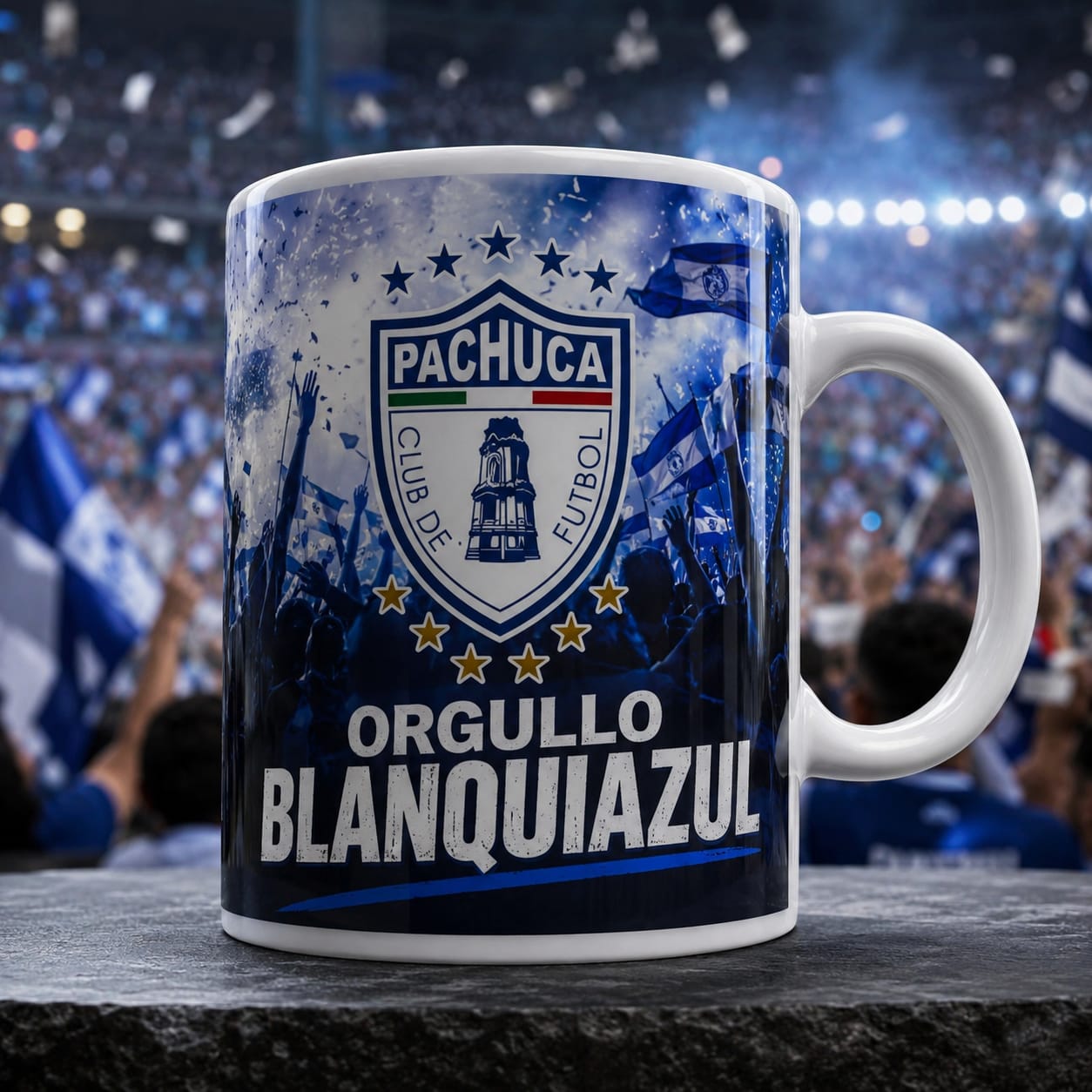 Taza Club Pachuca Modelo 6