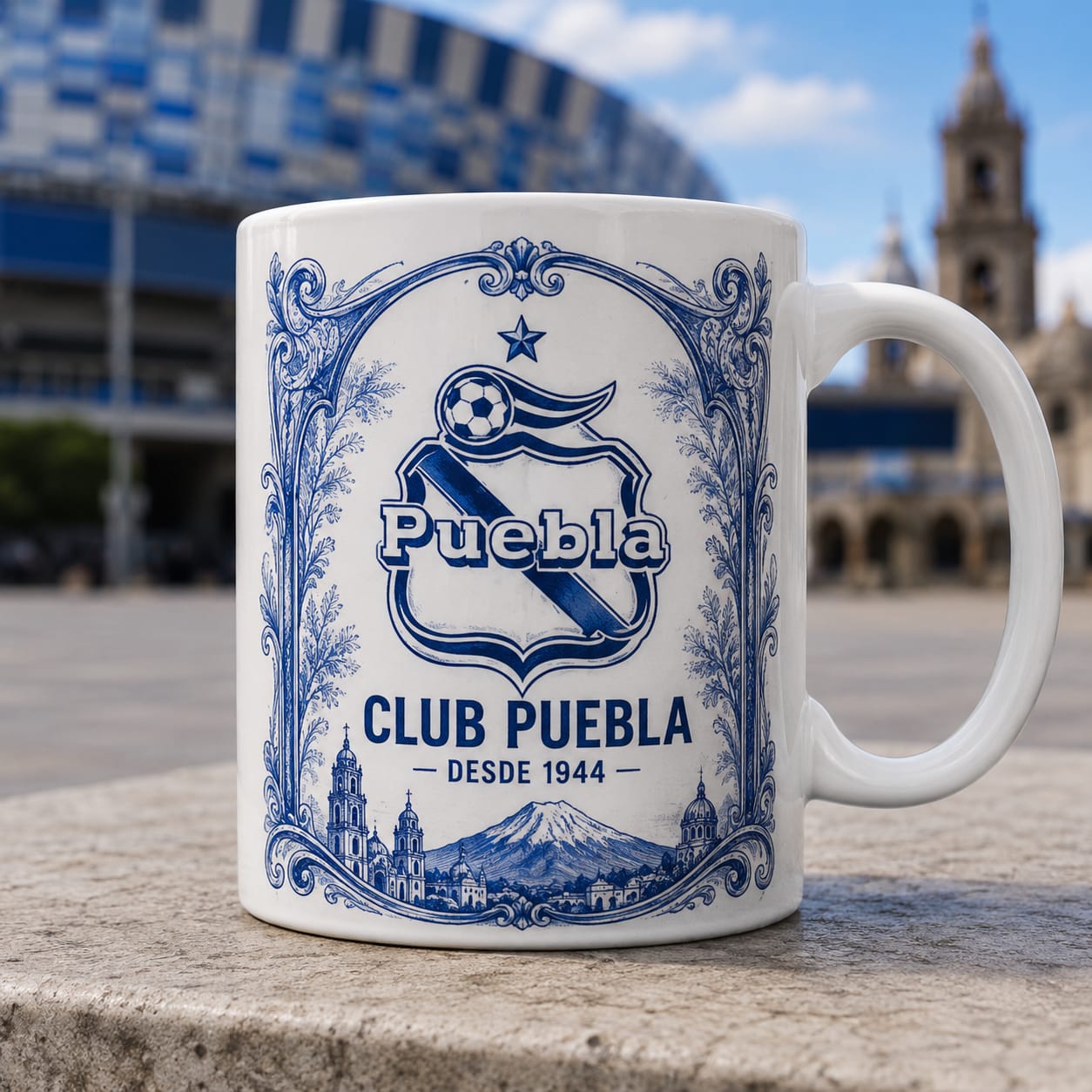 Taza Club Puebla Modelo 3