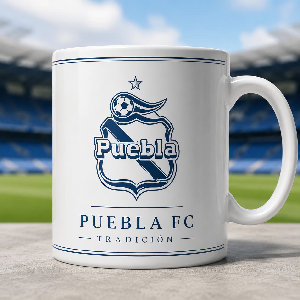 Taza Club Puebla Modelo 6