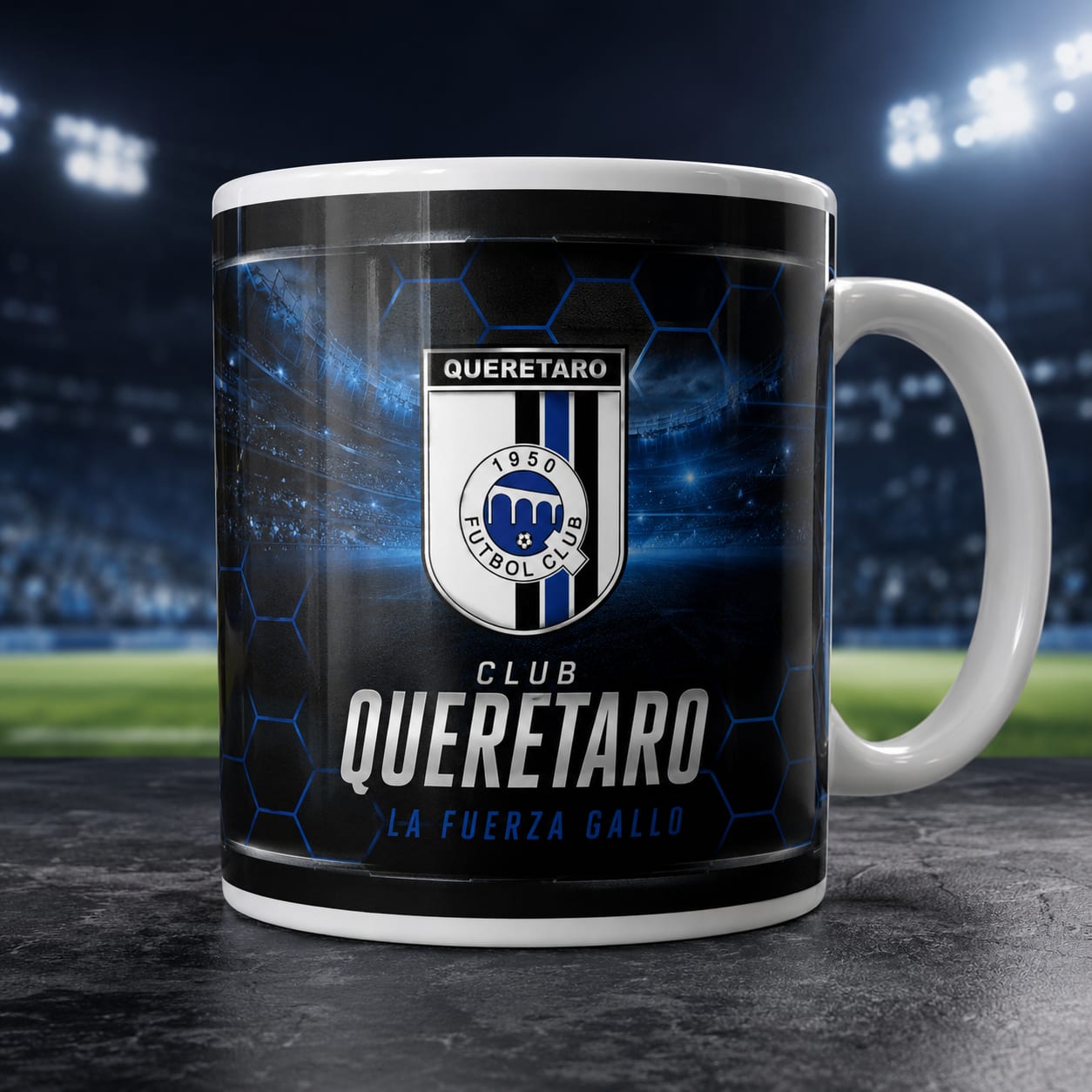 Taza Club Querétaro Modelo 3