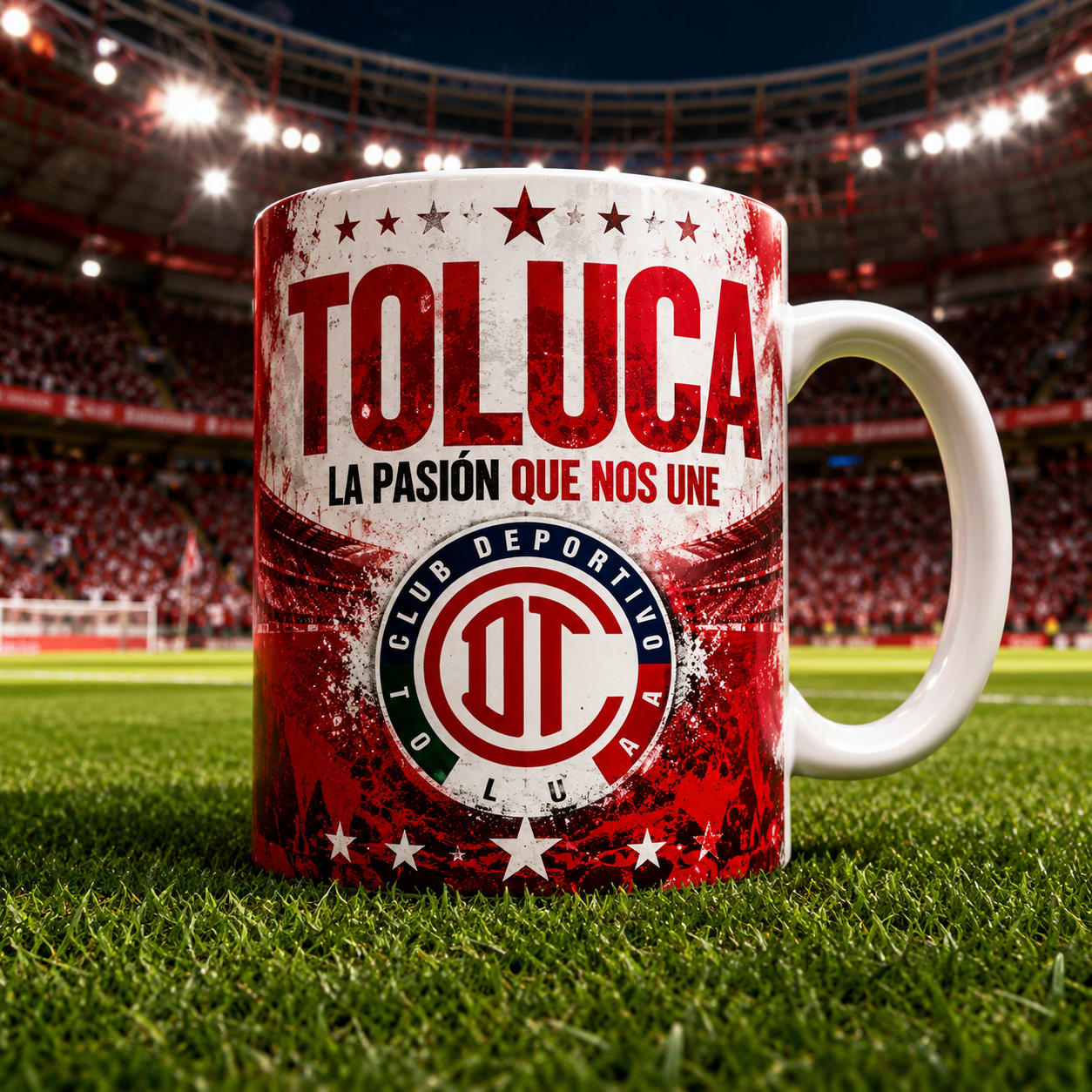 Taza Club Toluca Modelo 10