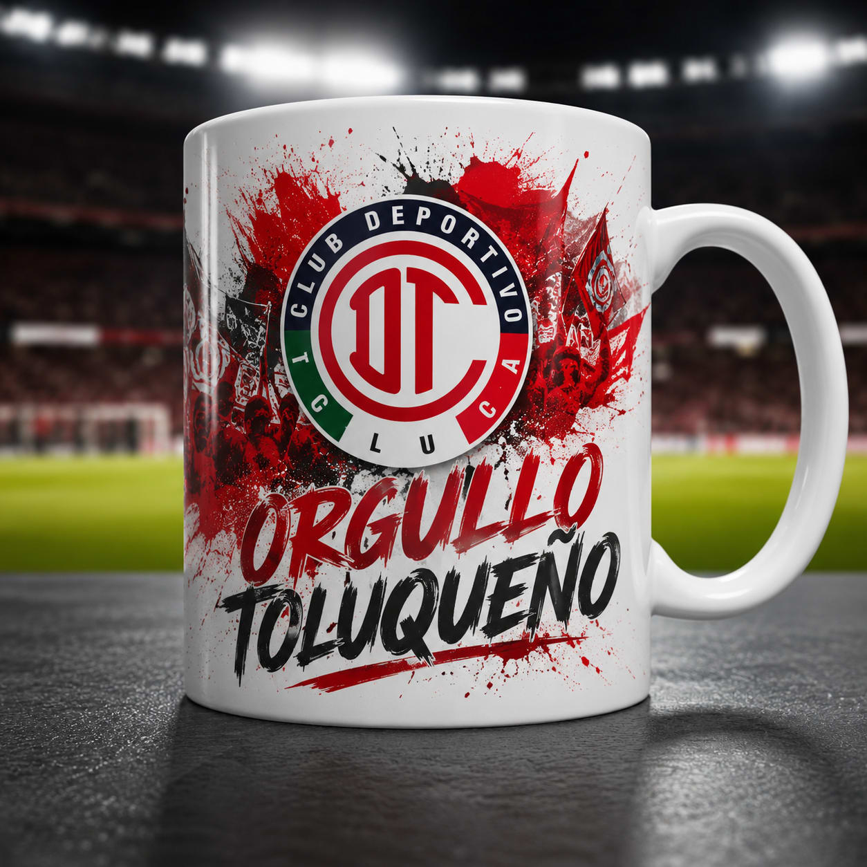 Taza Club Toluca Modelo 3