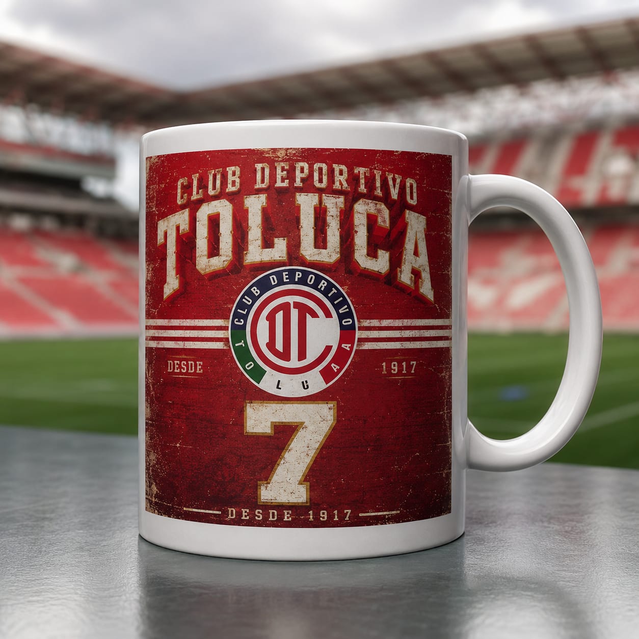 Taza Club Toluca Modelo 7