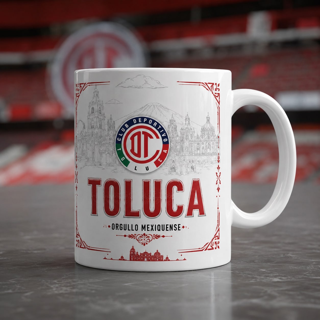Taza Club Toluca Modelo 9