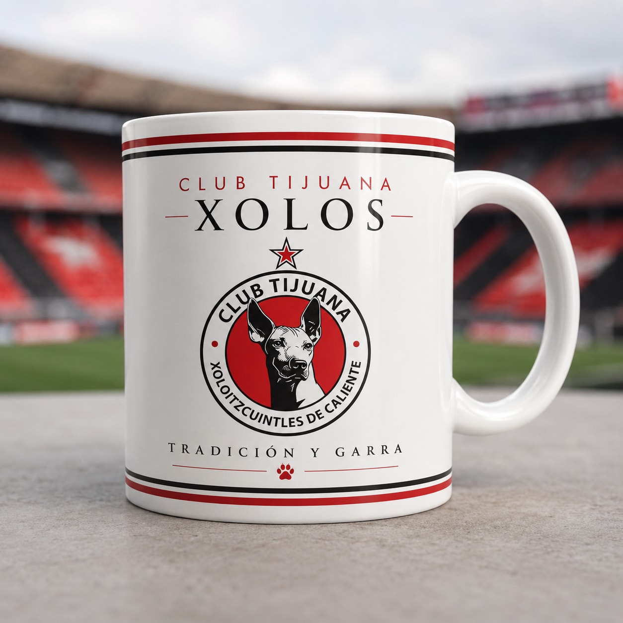 Taza Club Xolos Modelo 3
