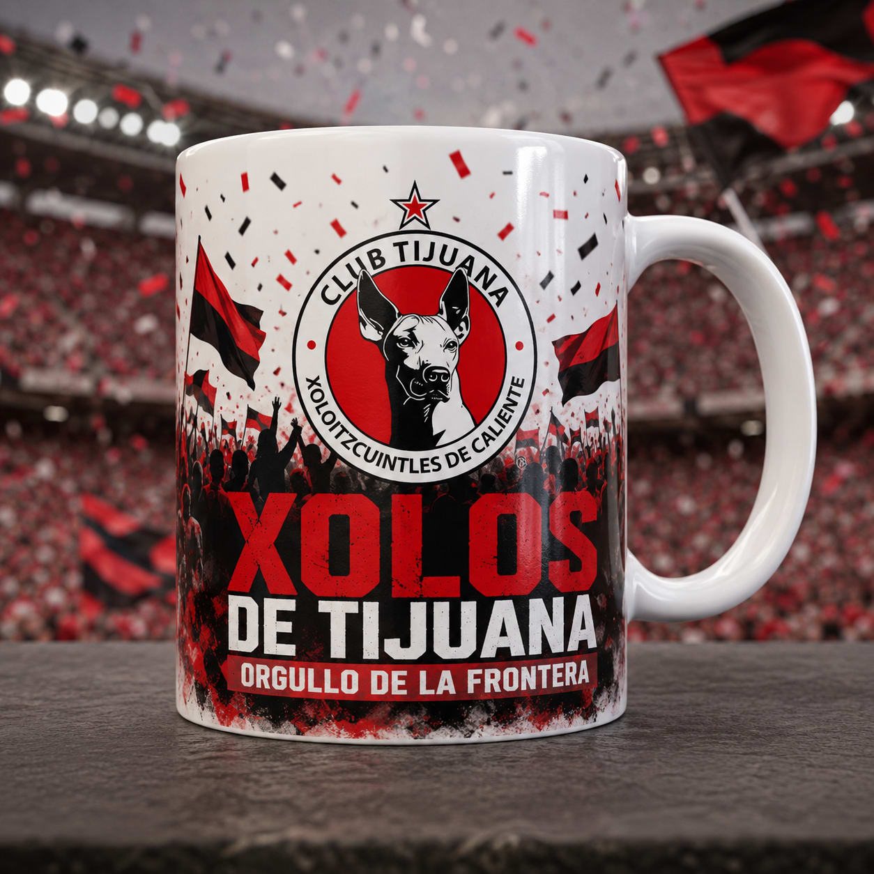 Taza Club Xolos Modelo 8