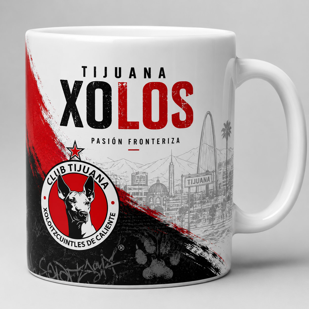 Taza Club Xolos Modelo 9