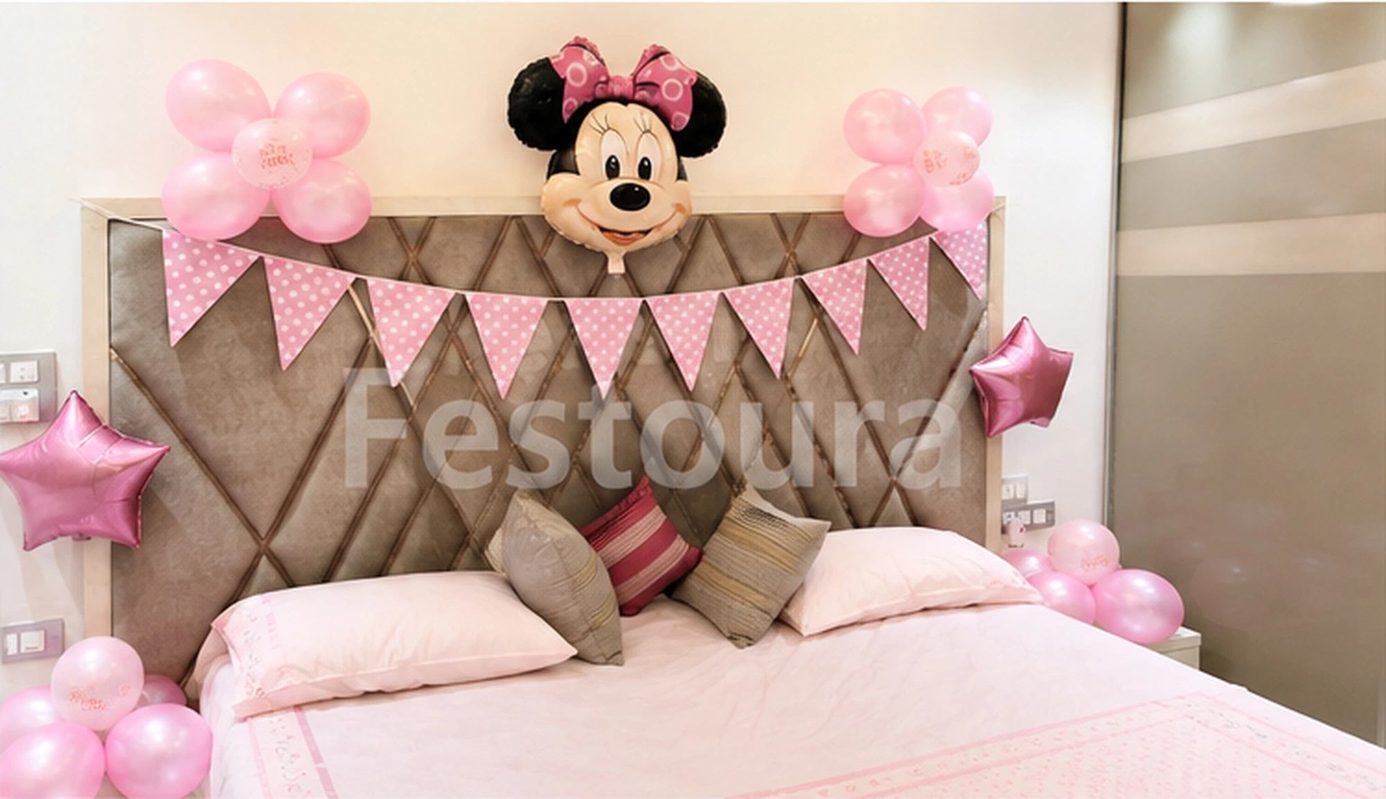 Enchanted Pink Baby Girl Welcome Decor