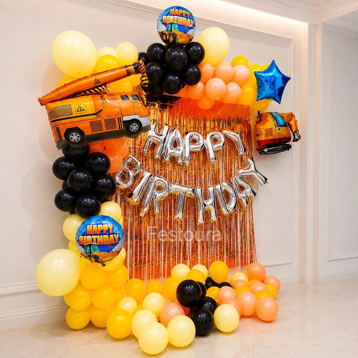 Build-A-Birthday Construction Birthday Decor