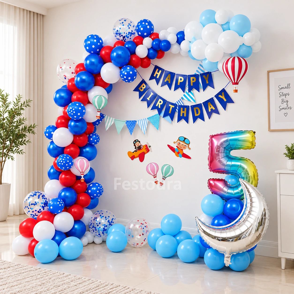 Sky-High Aviation Birthday Celebration