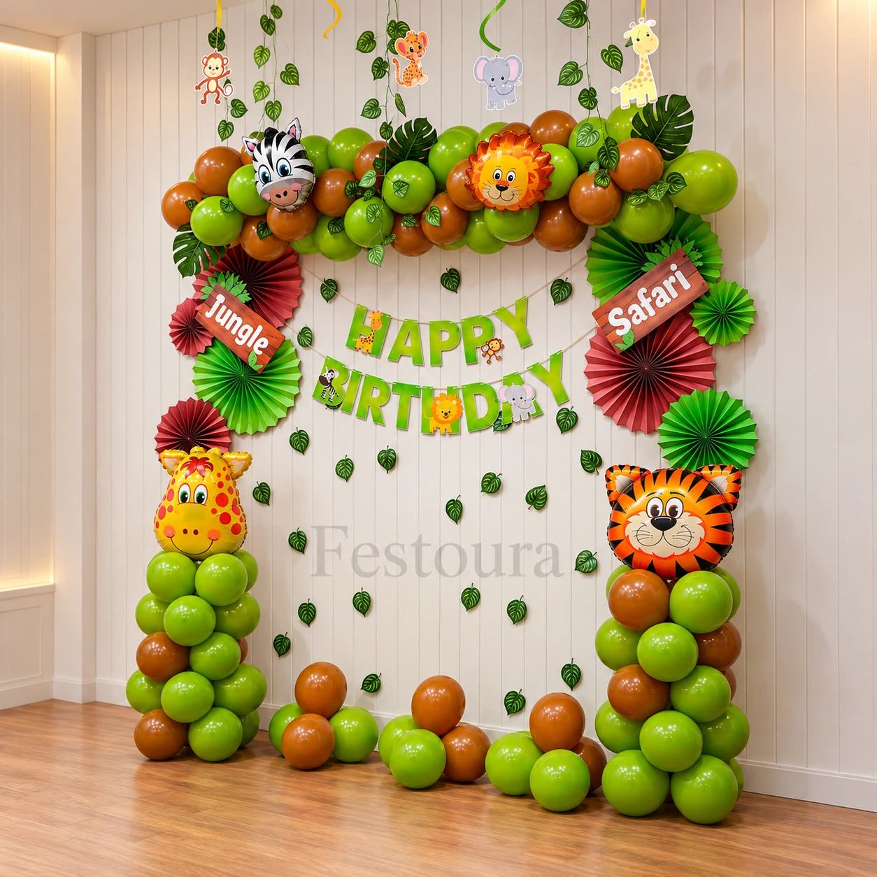 Jungle Expedition Birthday Celebration Decor