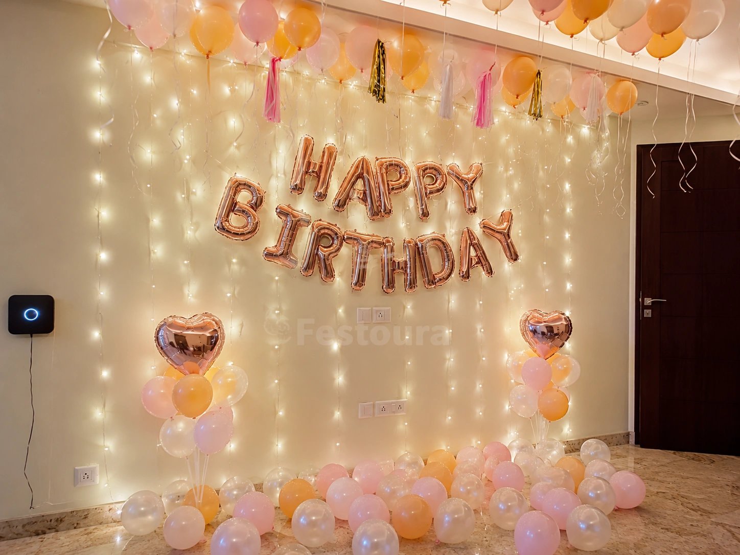 Dreamscape Pastel Balloon & Light Celebration