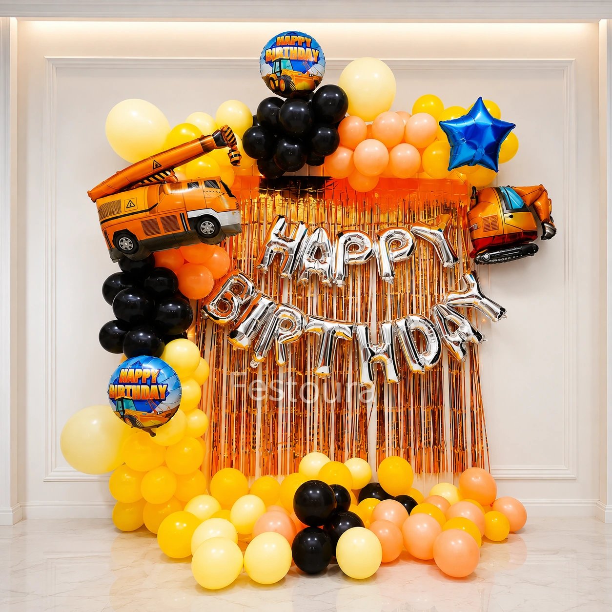 Build-A-Birthday Construction Birthday Decor