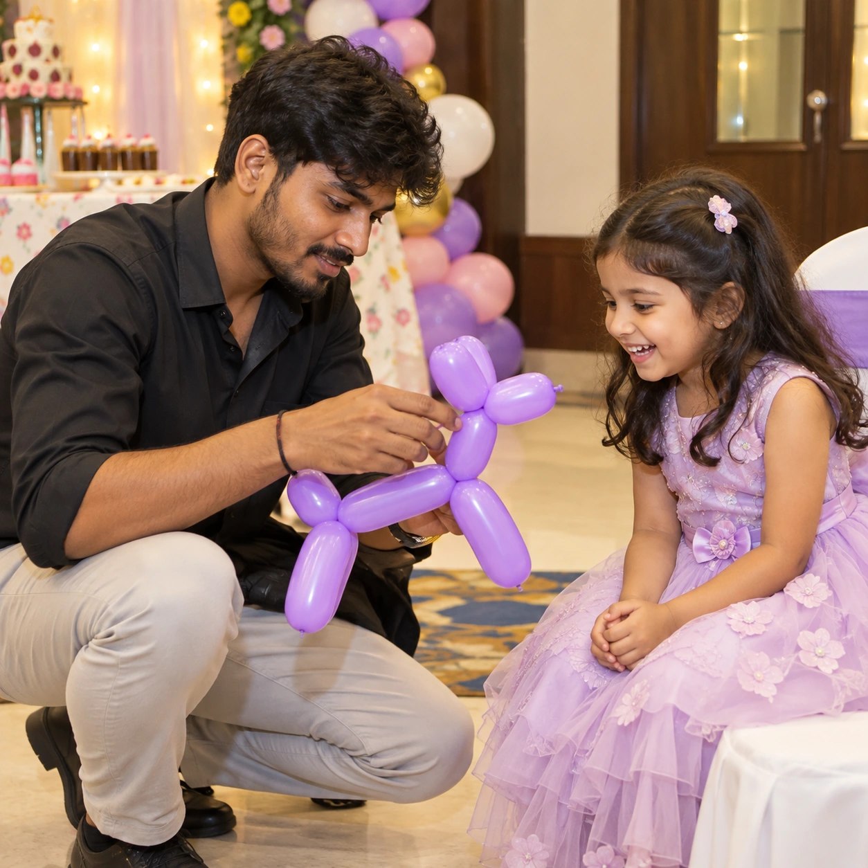 Balloon modelling For Kids Birthday Party