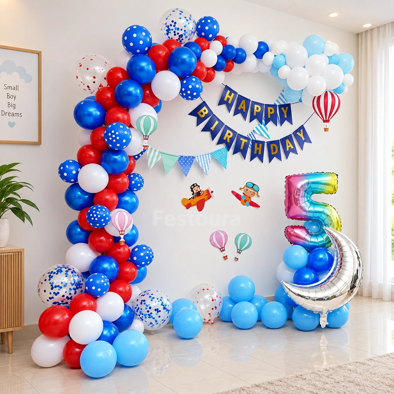 Sky-High Aviation Birthday Celebration