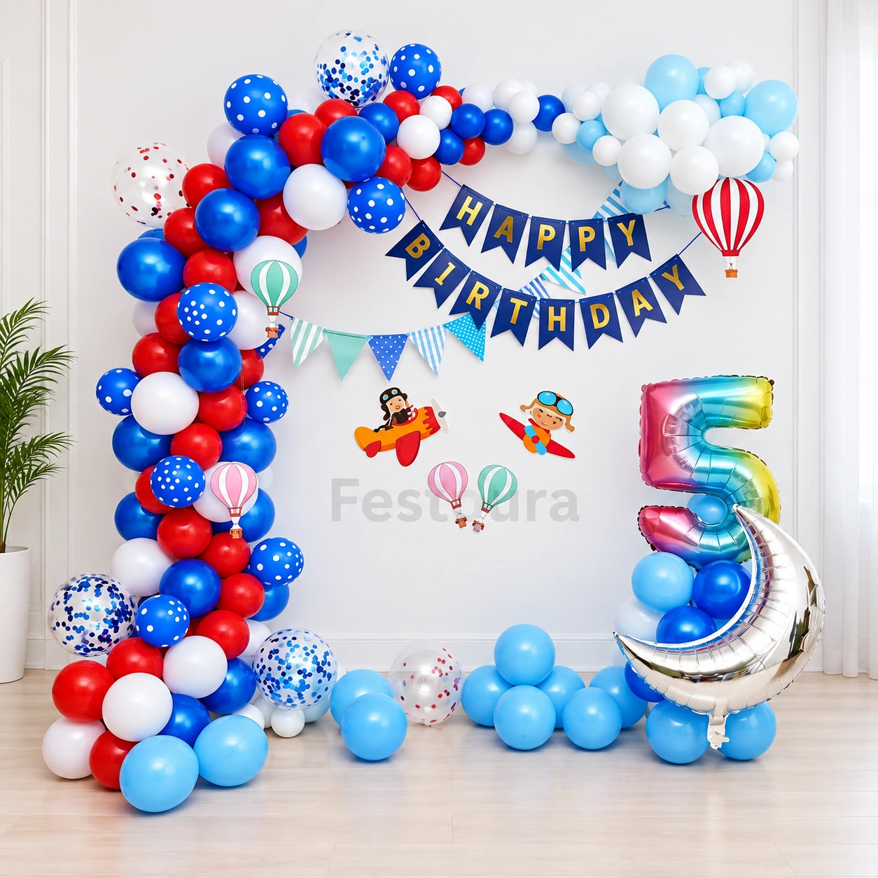 Sky-High Aviation Birthday Celebration