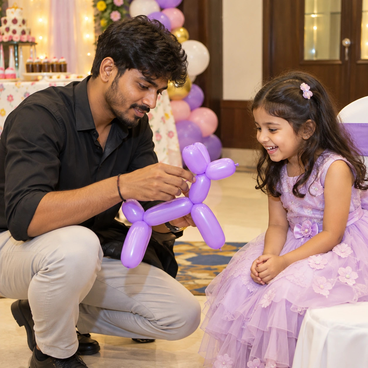 Balloon modelling For Kids Birthday Party