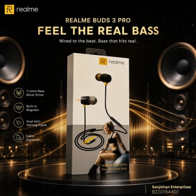 Realme Buds 3 Pro Wired Earphone