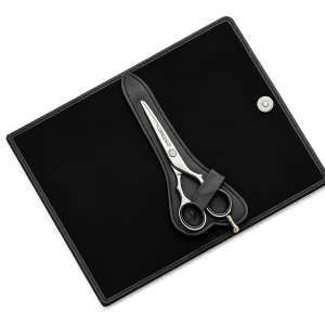 Leather Fold Scissors Case – with Hair Cutting Scissors