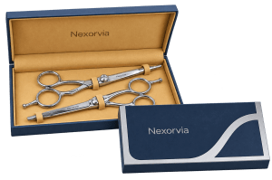 Barber Scissors Set – Cutting & Thinning, in Presentation Box