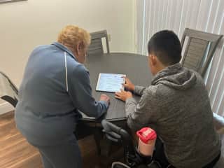 Bytes for Better Lives volunteers helping the community
