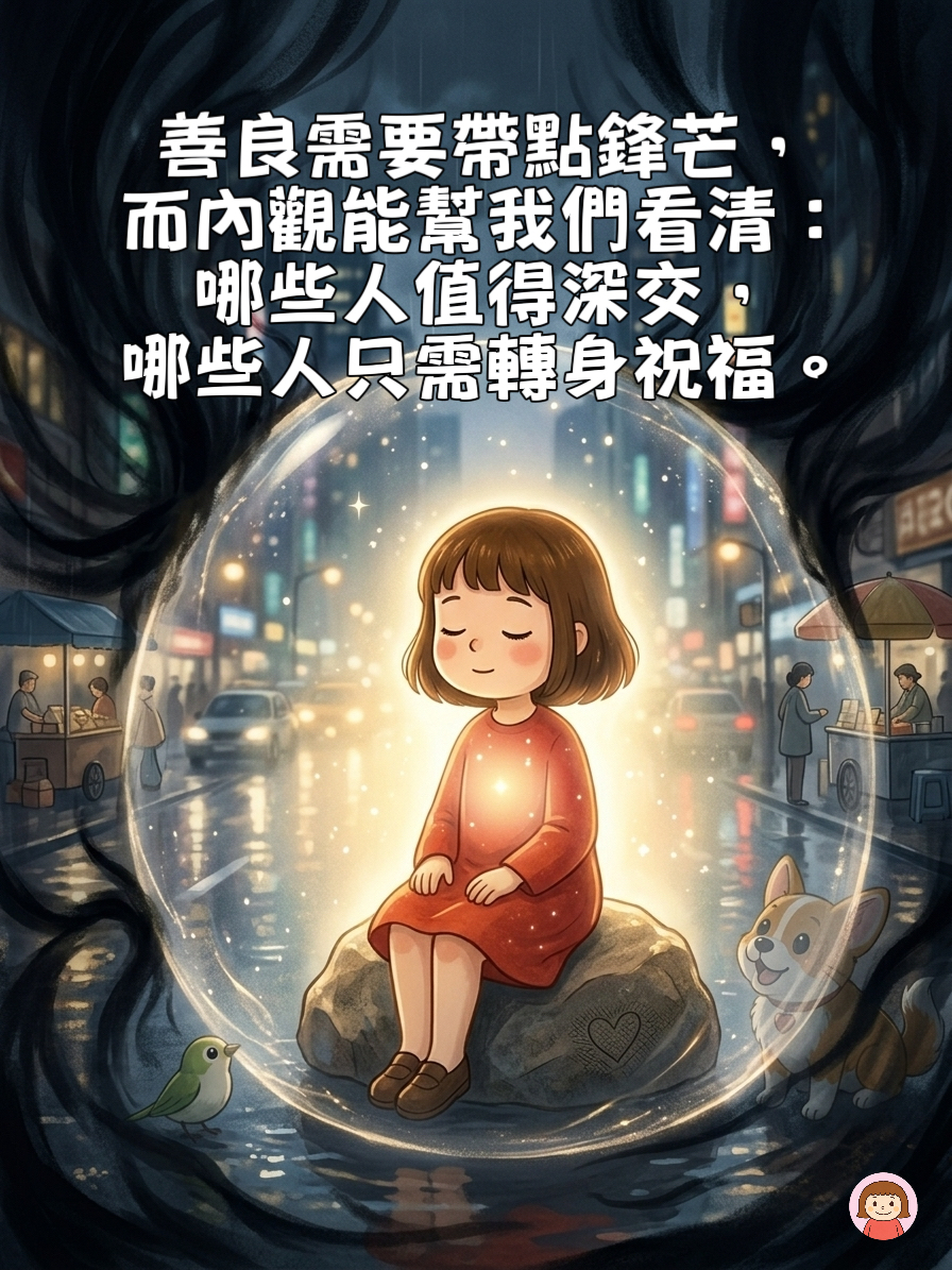 真正成熟的善良， 是要帶著鋒芒的