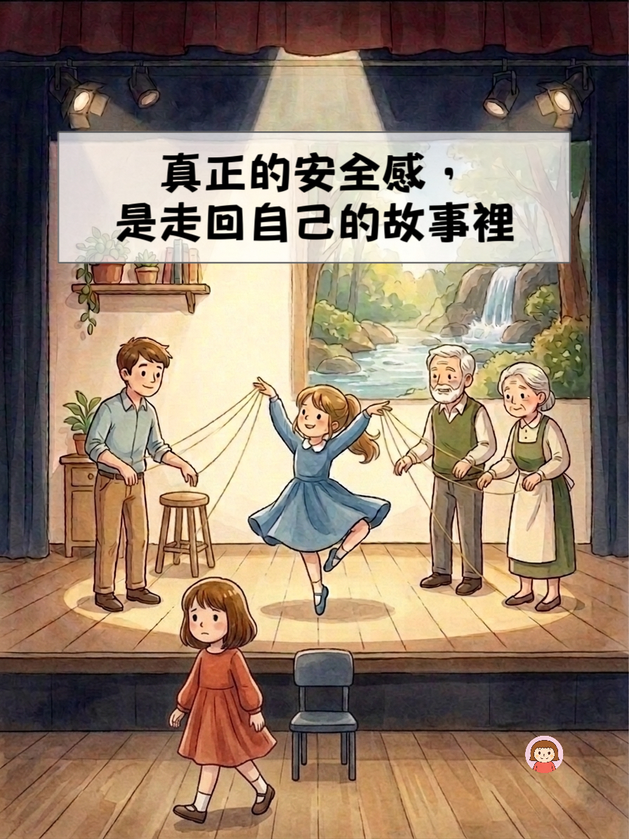真正的安全感，是走回自己的故事裡