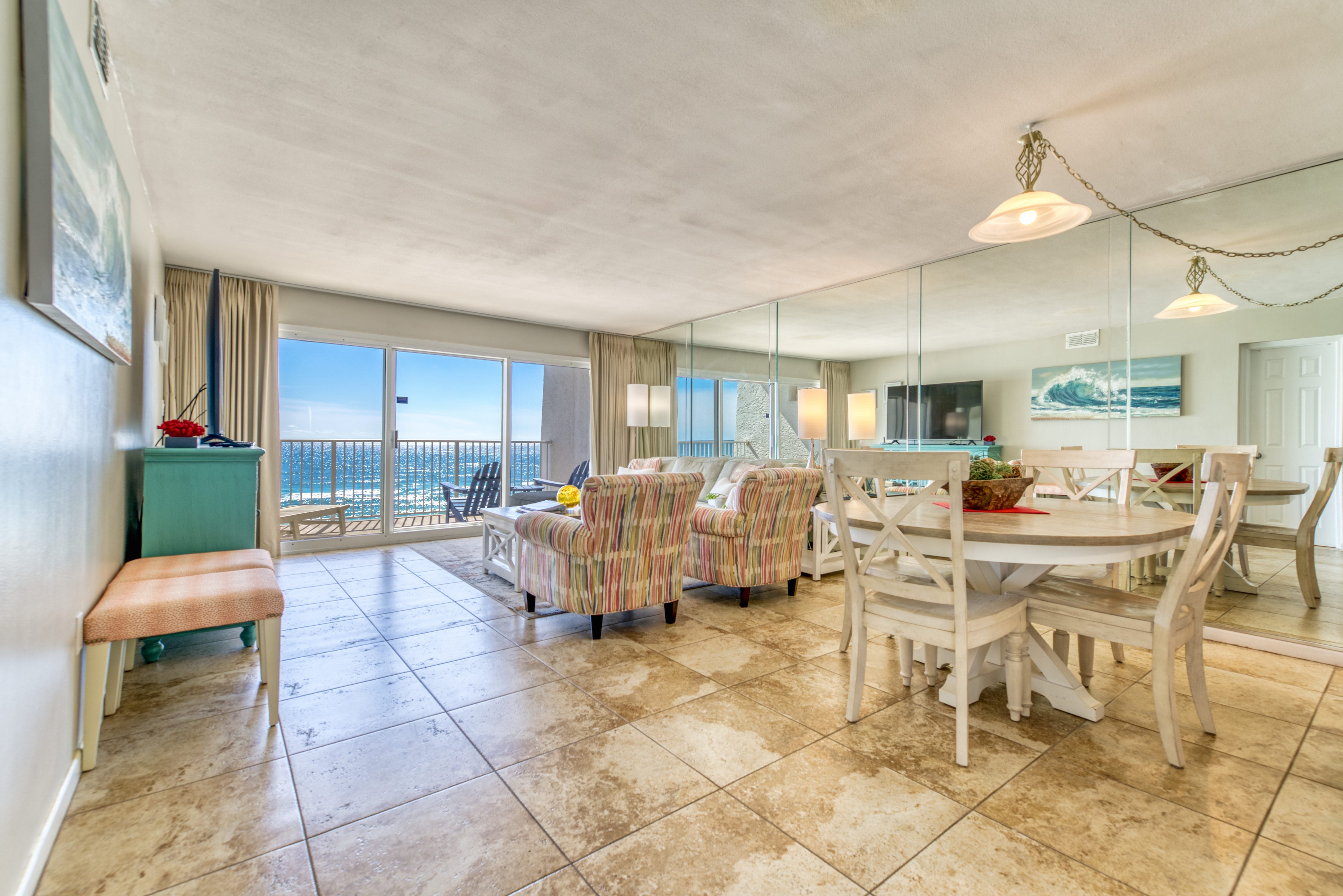 Beach views from the comfort of your living room!