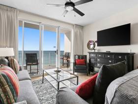 Majestic Sun 912B 2 bed/2 bath Gulf front views wifi