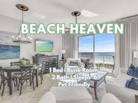 Beach Retreat 307 Greaat View, Pet Friendly, Beach Serv