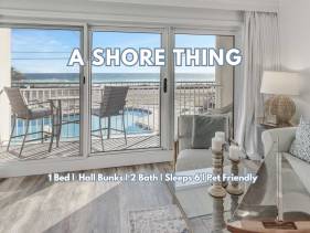 Maravilla 2211    1Bed/2Bath Gulf front, Pet Friendly, 