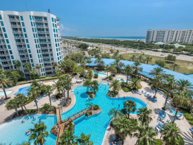 9th Flr-2 King Suite|Gulf/Pool View