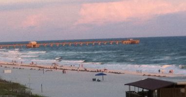 Enjoy beautiful sunrises and sunsets from the living room or the balcony.